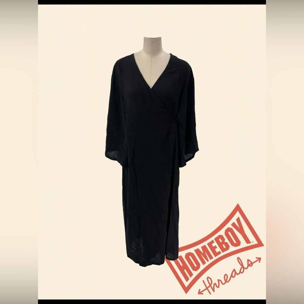 Ocean+Main Los Angeles Black Caftan